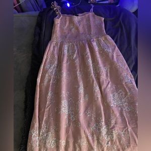 PINK medium flowy dress